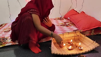 Indian village duo celebrates Diwali with passionate fuck-fest